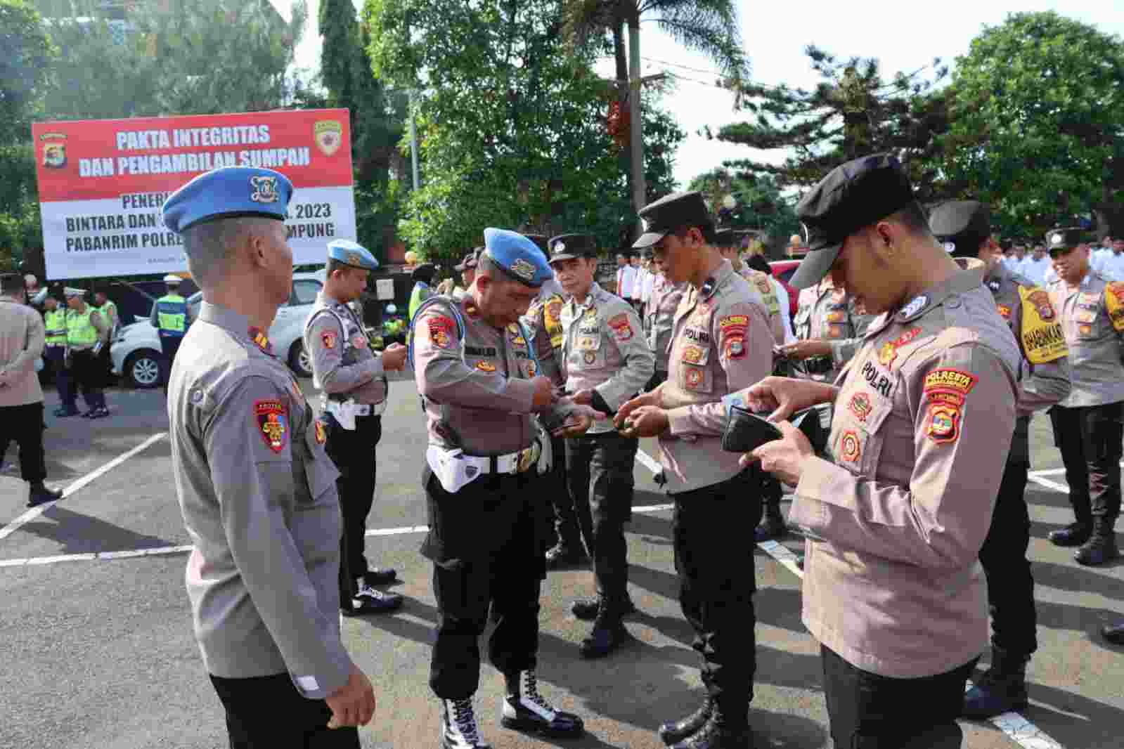 Tingkatkan Disiplin Anggota, Propam Polresta Bandar Lampung Lakukan Gaktiblin Tingkatkan Disiplin Anggota, Propam Polresta Bandar Lampung Lakukan Gaktiblin
