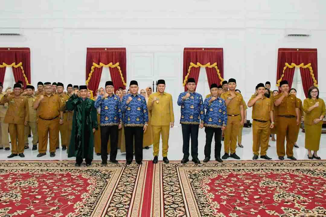 Wabup Sergai Lantik Pejabat Administrator, Ini Pesannya Wabup Sergai Lantik Pejabat Administrator, Ini Pesannya