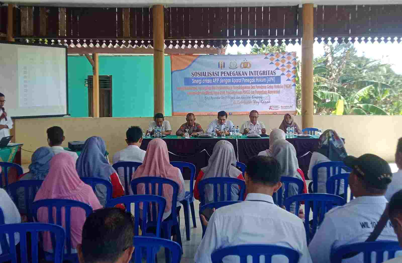 Inspektur Way Kanan Membuka Sosialisasi Integritas Tindak Pidana Korupsi Inspektur Way Kanan Membuka Sosialisasi Integritas Tindak Pidana Korupsi