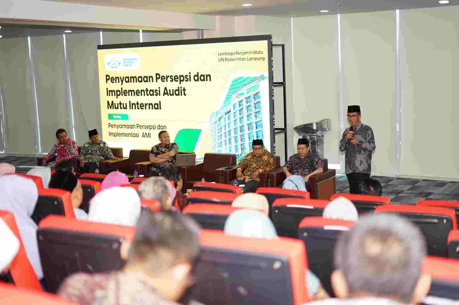 Persiapkan AMI, LPM UIN RIL Samakan Persepsi Dengan Auditor Persiapkan AMI, LPM UIN RIL Samakan Persepsi Dengan Auditor