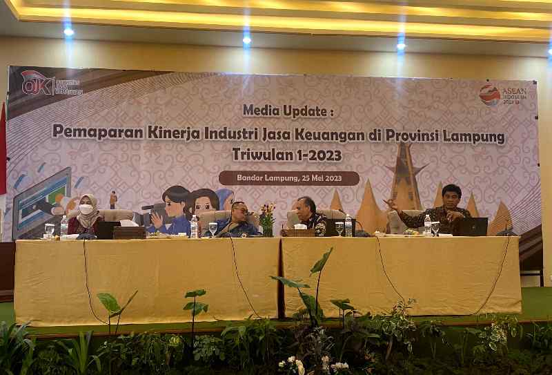 OJK Lampung Paparkan Kinerja Industri Jasa Keuangan Triwulan I 2023 OJK Lampung Paparkan Kinerja Industri Jasa Keuangan Triwulan I 2023