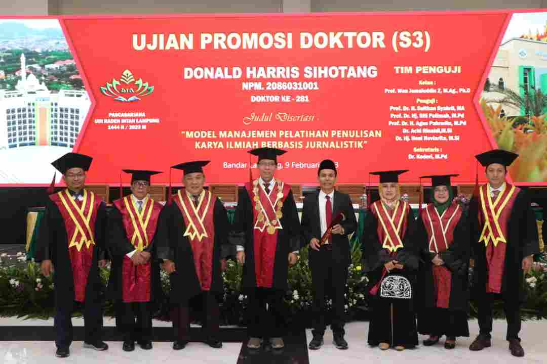 UIN Raden Intan Lampung Lahirkan Doktor Nonmuslim Pertama UIN Raden Intan Lampung Lahirkan Doktor Nonmuslim Pertama
