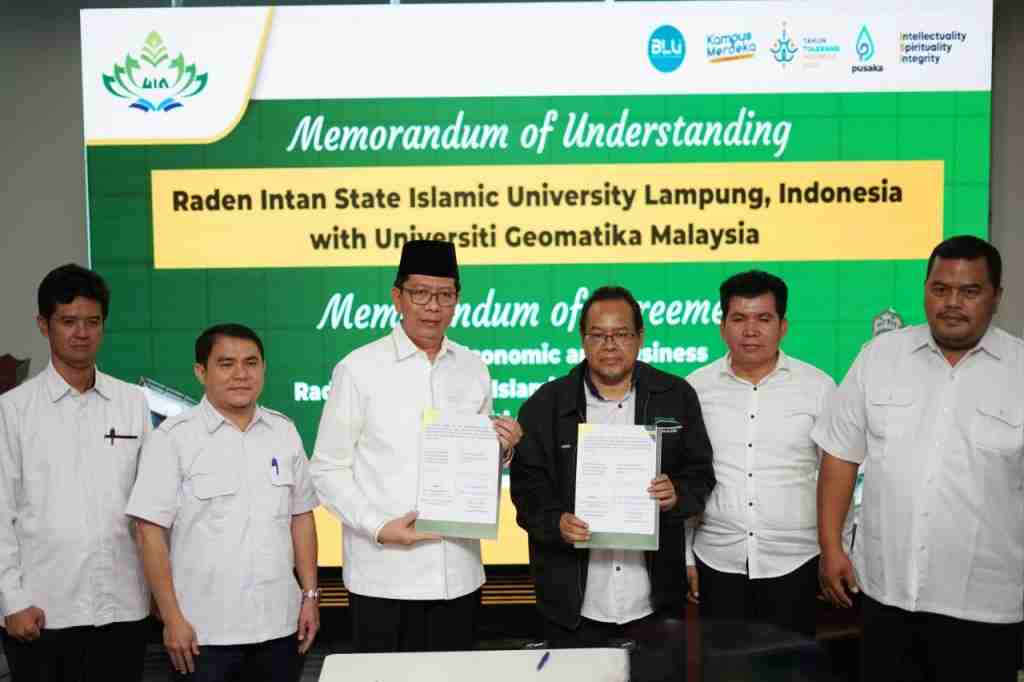 Percepat Internasionalisasi, UIN RIL dan Universiti Geomatika Malaysia Teken MoU Percepat Internasionalisasi, UIN RIL dan Universiti Geomatika Malaysia Teken MoU