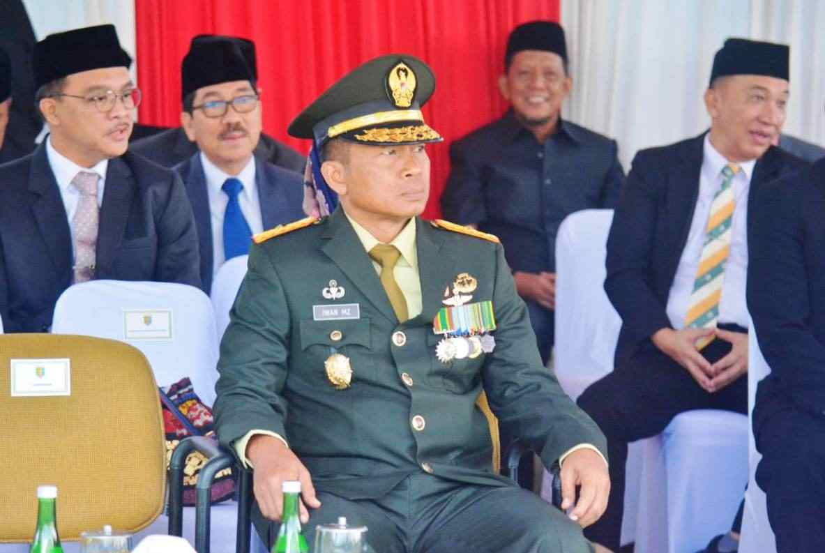 Danrem Bersama Forkopimda Lampung Ikuti Upacara Memperingati Hari Lahir Pancasila Danrem Bersama Forkopimda Lampung Ikuti Upacara Memperingati Hari Lahir Pancasila