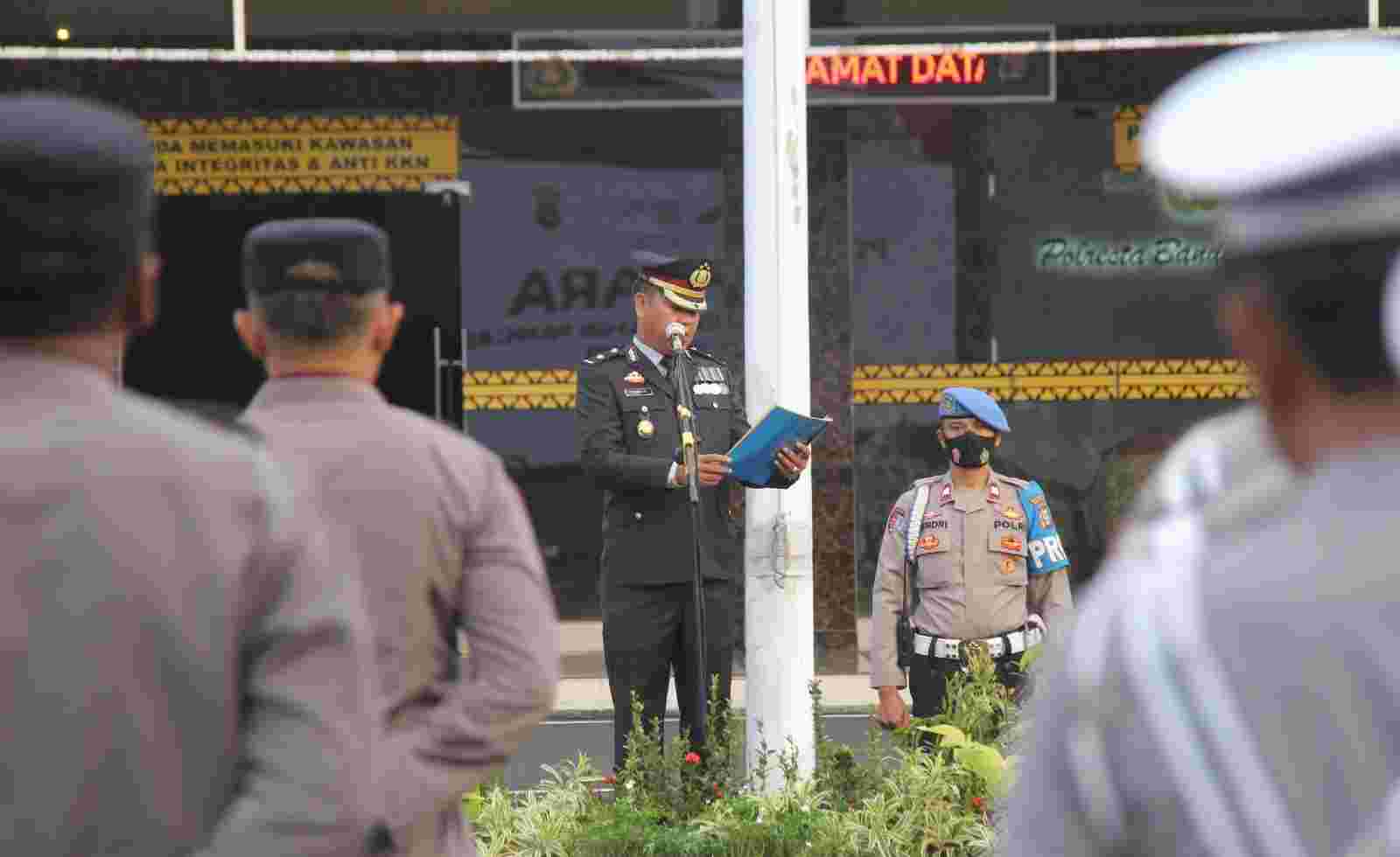 Polresta Bandar Lampung Gelar Upacara Hari Lahir Pancasila 1 Juni 2023 Polresta Bandar Lampung Gelar Upacara Hari Lahir Pancasila 1 Juni 2023