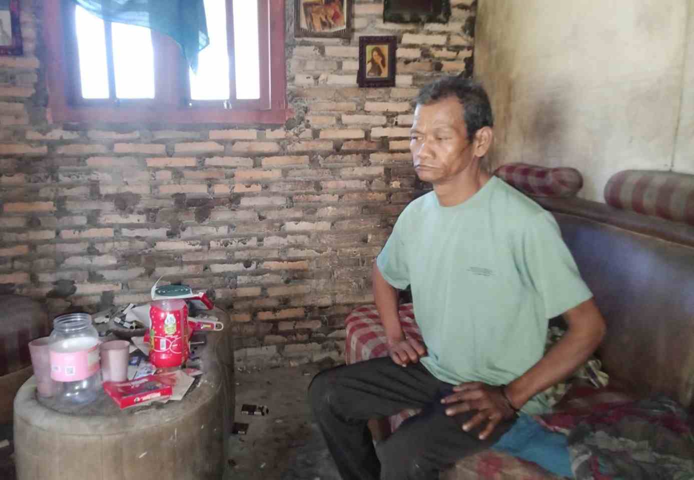 Tempati Rumah Tak layak Huni, Nursamsi Warga Gistang Harapkan Bantuan Pemerintah Tempati Rumah Tak layak Huni, Nursamsi Warga Gistang Harapkan Bantuan Pemerintah