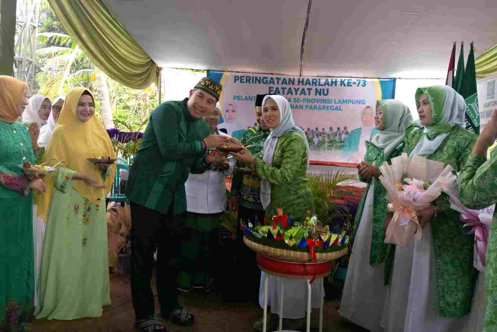 PW Fatayat NU Menggelar Peringatan Harlah ke-73 dan Pelantikan Pengurus LKP3A Lampung PW Fatayat NU Menggelar Peringatan Harlah ke-73 dan Pelantikan Pengurus LKP3A Lampung