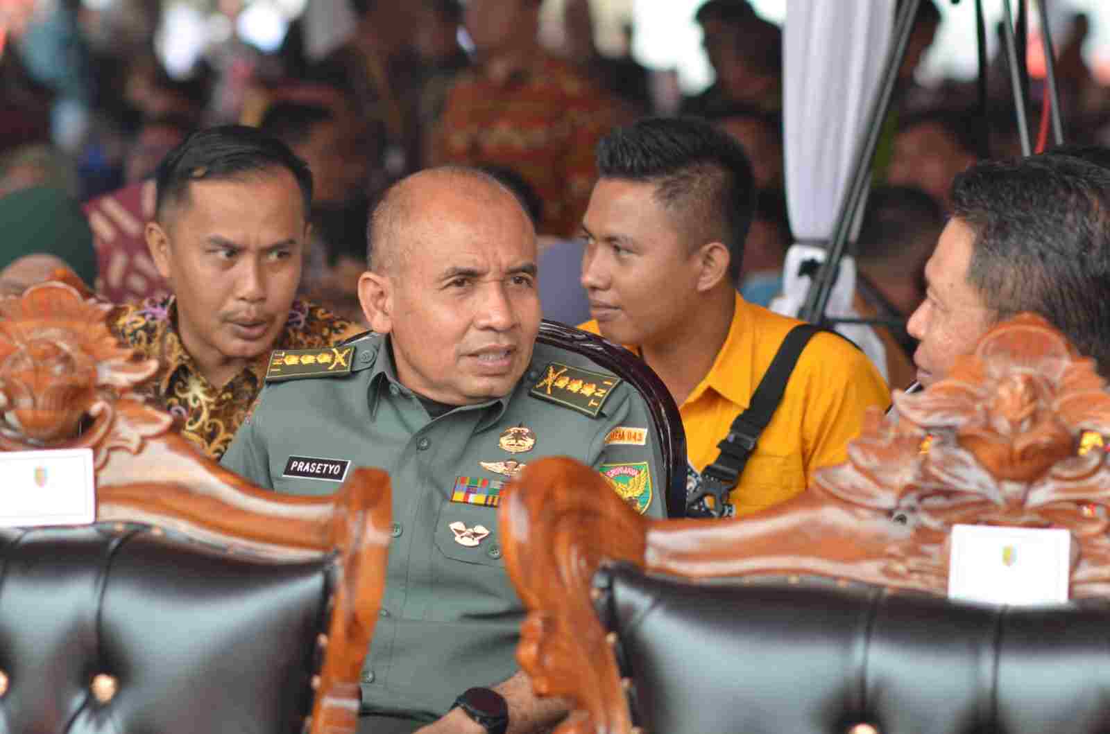 Kasrem 043/Gatam Berikan Apresiasi Atas Terselenggaranya GTTGN XXIV Th. 2023 Kasrem 043/Gatam Berikan Apresiasi Atas Terselenggaranya GTTGN XXIV Th. 2023