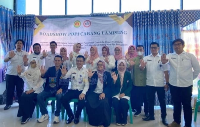 PDPI Lampung Road Show ke Pesibar PDPI Lampung Road Show ke Pesibar