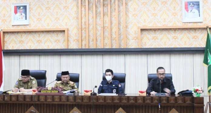 Pilkada Serentak 2024, Pemprov Bengkulu bersama Penyelenggara Pemilu Bahas Persiapan Pembagian Biaya Pilkada Serentak 2024, Pemprov Bengkulu bersama Penyelenggara Pemilu Bahas Persiapan Pembagian Biaya