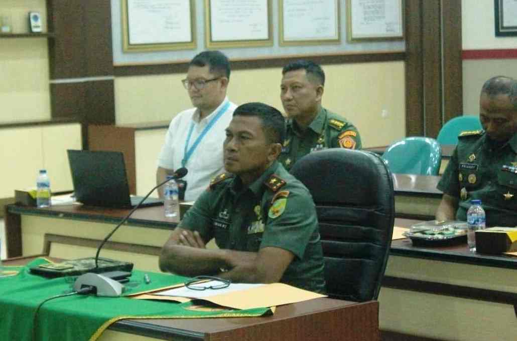 Danrem 043/Gatam Hadiri Taklimat Awal Satgas Penatausahaan BMN Kemhan dan TNI Danrem 043/Gatam Hadiri Taklimat Awal Satgas Penatausahaan BMN Kemhan dan TNI