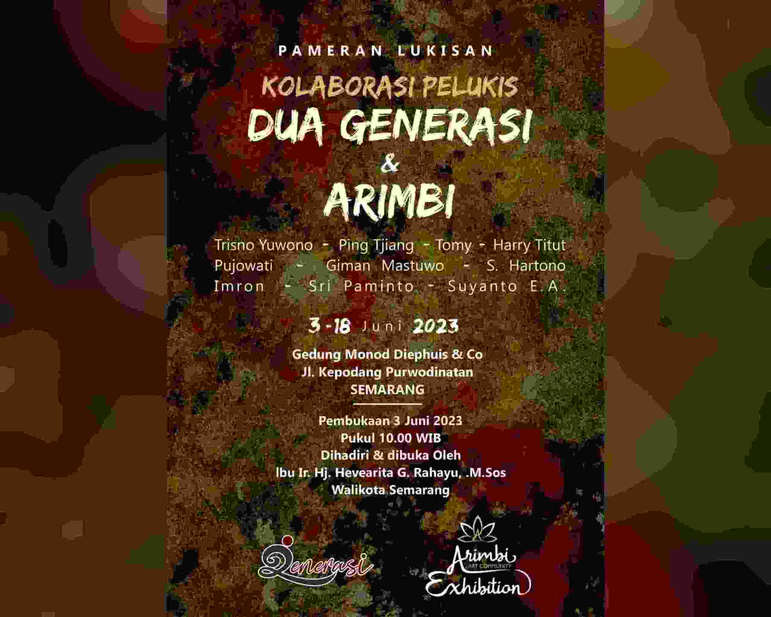 Merawat Ingatan Pada Sang Guru Arimbi Gelar Pameran Lukisan di Monod Deiphuis Merawat Ingatan Pada Sang Guru Arimbi Gelar Pameran Lukisan di Monod Deiphuis