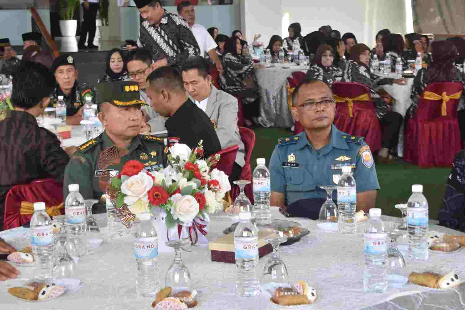 Kasiter Kasrem 043/Gatam Bersinergi Dengan Purnawirawan Polri Kasiter Kasrem 043/Gatam Bersinergi Dengan Purnawirawan Polri
