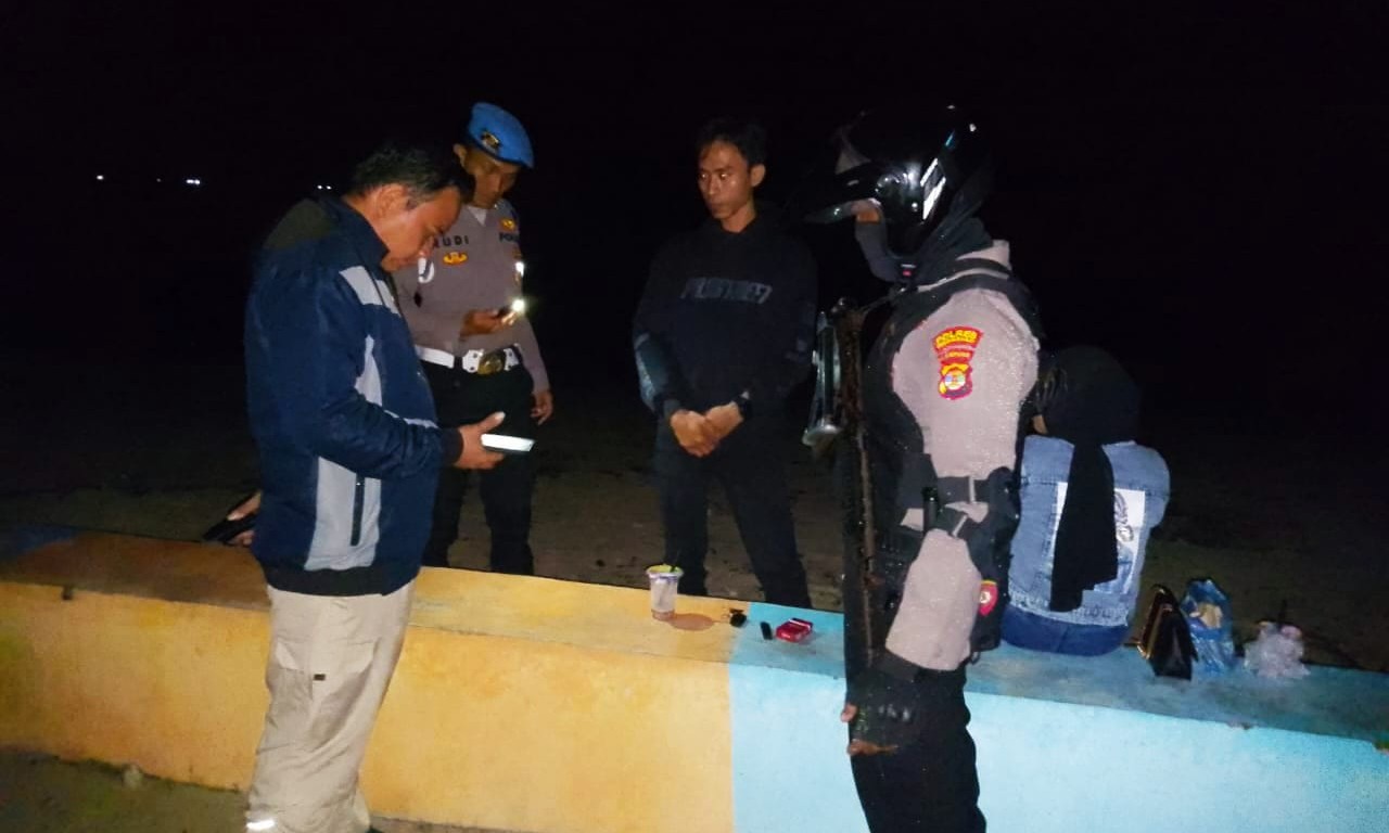 Cegah Gangguan Keamanan Polres Pesisir Barat Patser di Titik Rawan Cegah Gangguan Keamanan Polres Pesisir Barat Patser di Titik Rawan