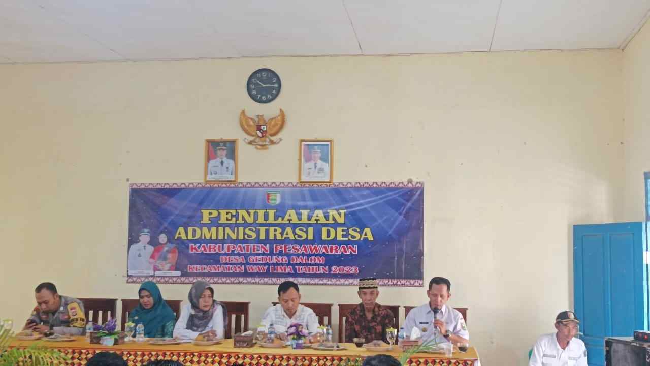 Desa Gedung Dalam Jadi Tuan Rumah Penilaian Lomba Administrasi Desa Tingkat Kabupaten Desa Gedung Dalam Jadi Tuan Rumah Penilaian Lomba Administrasi Desa Tingkat Kabupaten