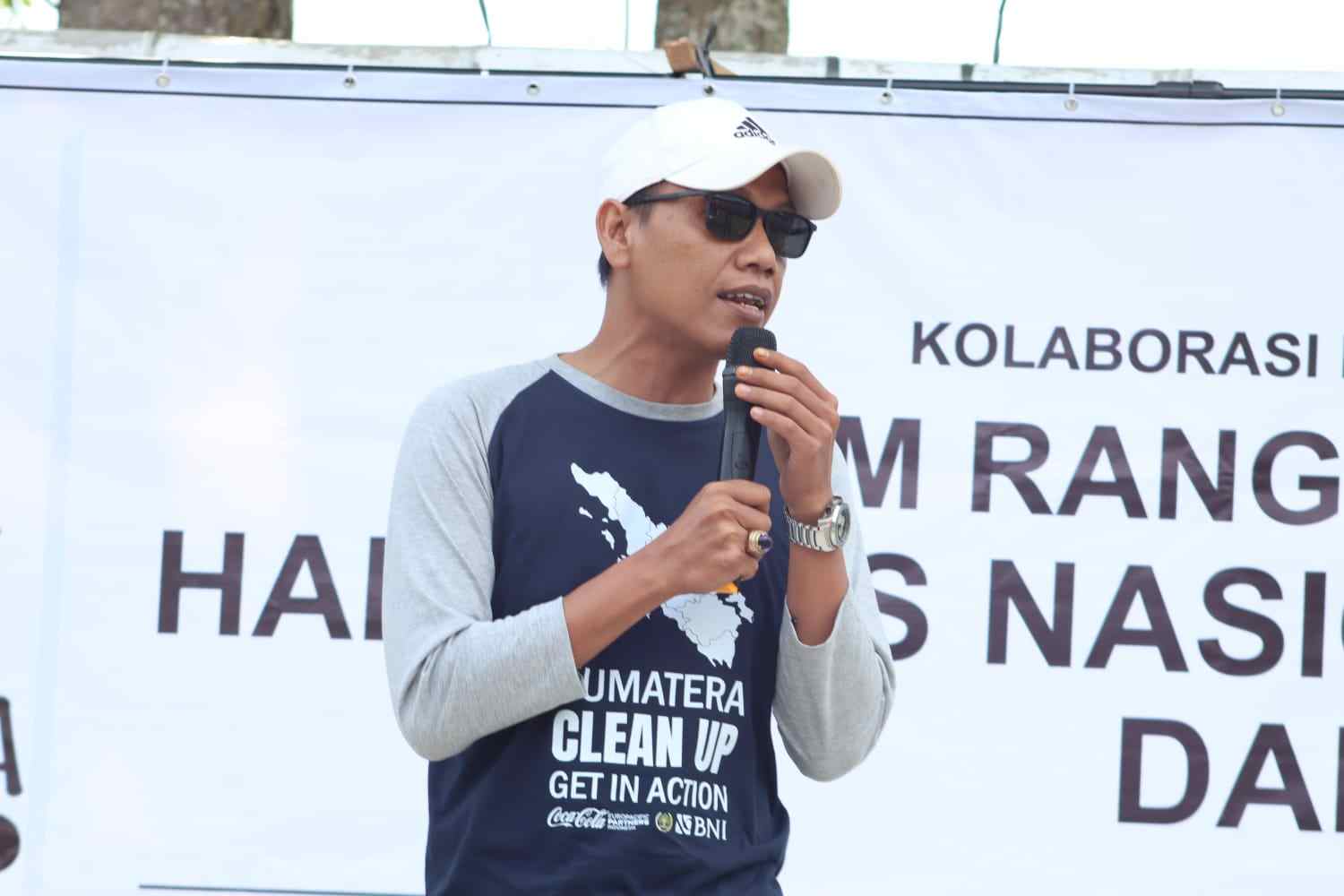 Sumatera Clean Up Get in Action, PWI Lampung: Sampah Tanggung Jawab Bersama Sumatera Clean Up Get in Action, PWI Lampung: Sampah Tanggung Jawab Bersama