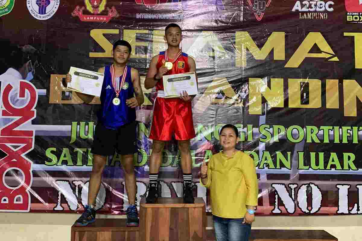 Prajurit Korem 043/Gatam Raih Medali Emas Ajang Lampung Boxing Competition 2023 Prajurit Korem 043/Gatam Raih Medali Emas Ajang Lampung Boxing Competition 2023