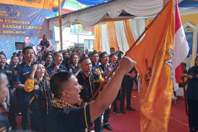 Pengurus AMPI Bandarlampung Dilantik, AMPI Tegak Lurus untuk Kemenangan Golkar Pengurus AMPI Bandarlampung Dilantik, AMPI Tegak Lurus untuk Kemenangan Golkar