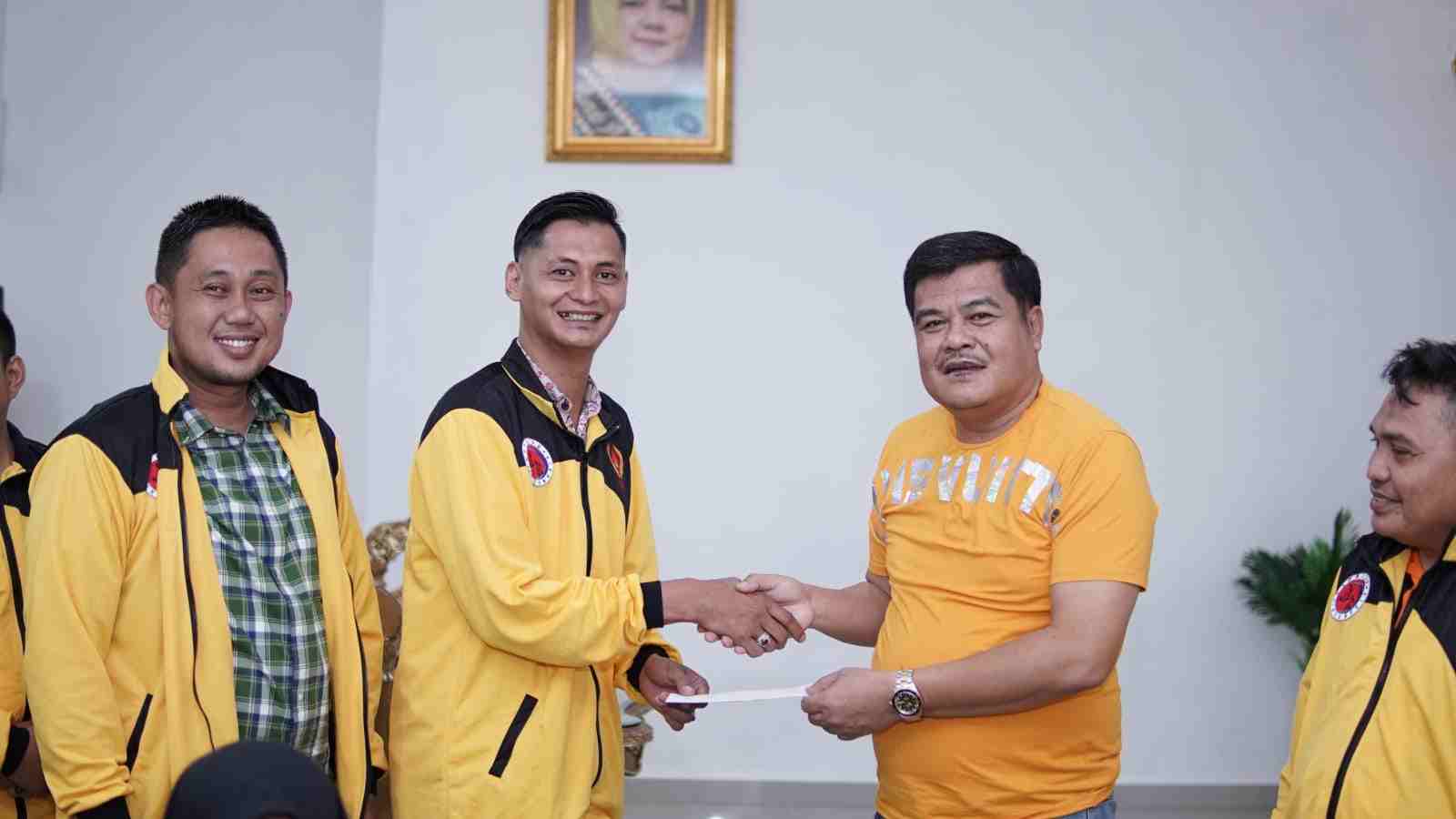 Bupati H. Musa Ahmad Menerima Audiensi dari Altet Hapkido Lampung Tengah Bupati H. Musa Ahmad Menerima Audiensi dari Altet Hapkido Lampung Tengah