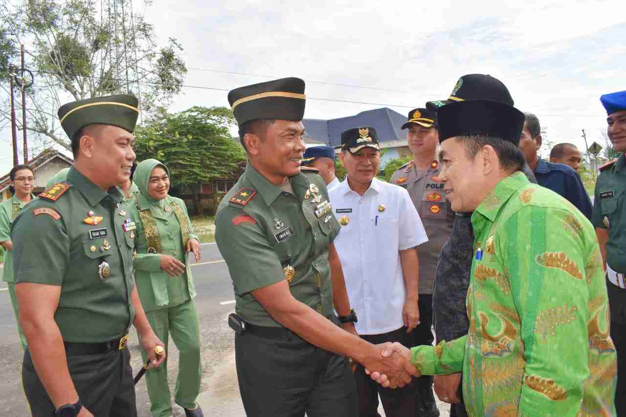 Kunjungi Kodim 0426/TB, Danrem 043/Gatam Resmikan Gapura Paraduta Kunjungi Kodim 0426/TB, Danrem 043/Gatam Resmikan Gapura Paraduta