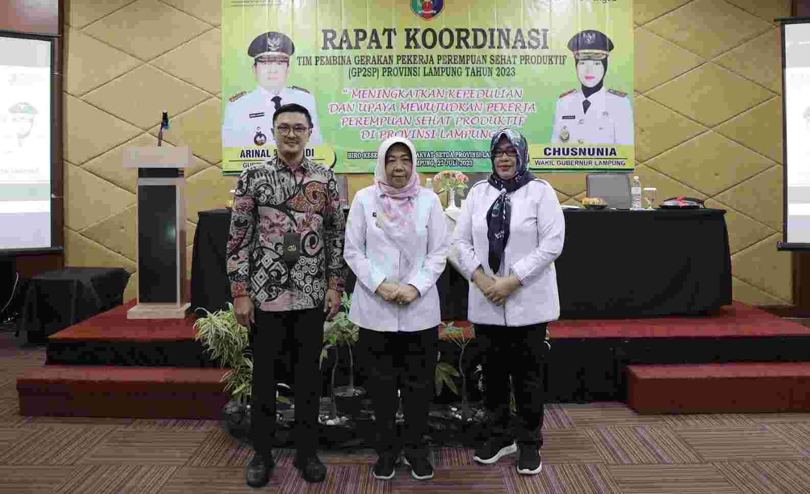Pemprov Lampung Gelar Rakor Tim Pembina Gerakan Perempuan Senat Produktif 2023 Pemprov Lampung Gelar Rakor Tim Pembina Gerakan Perempuan Senat Produktif 2023
