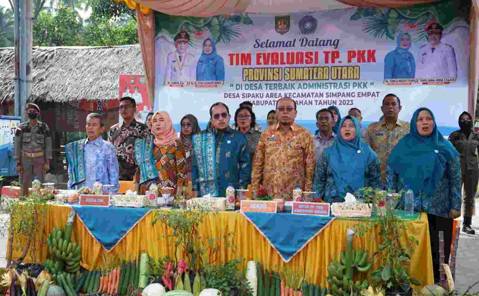 Tim Evaluasi TP PKK Sumut Sambangi Desa Sipaku Area Kabupaten Asahan Tim Evaluasi TP PKK Sumut Sambangi Desa Sipaku Area Kabupaten Asahan