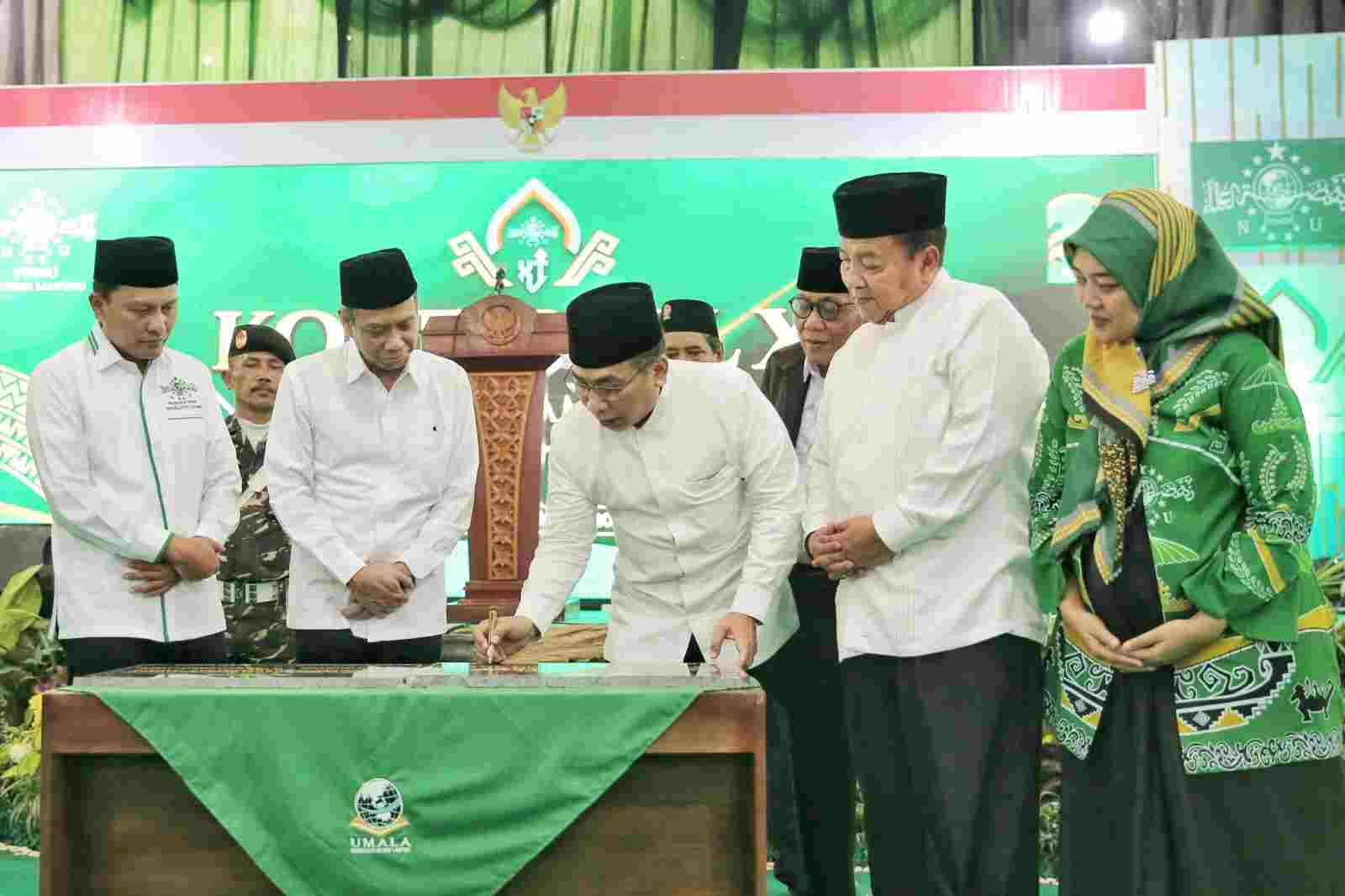 Gubernur Arinal Hadiri Konferwil XI NU, Dibuka Langsung oleh K.H. Yahya Cholil Staquf Gubernur Arinal Hadiri Konferwil XI NU, Dibuka Langsung oleh K.H. Yahya Cholil Staquf