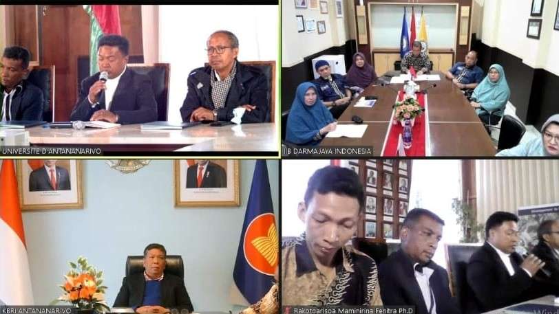 IIB Darmajaya-University Antsirabe Vakinankaratra Institute of Higher Education, Madagaskar Tandatangani MoU IIB Darmajaya-University Antsirabe Vakinankaratra Institute of Higher Education, Madagaskar Tandatangani MoU