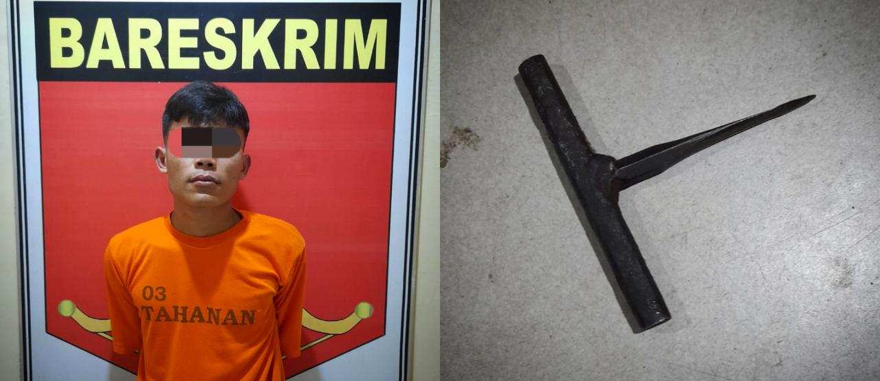 Diringkus, Pelaku Pencuri Motor Dikebun Singkong Way Pengubuan Diringkus, Pelaku Pencuri Motor Dikebun Singkong Way Pengubuan