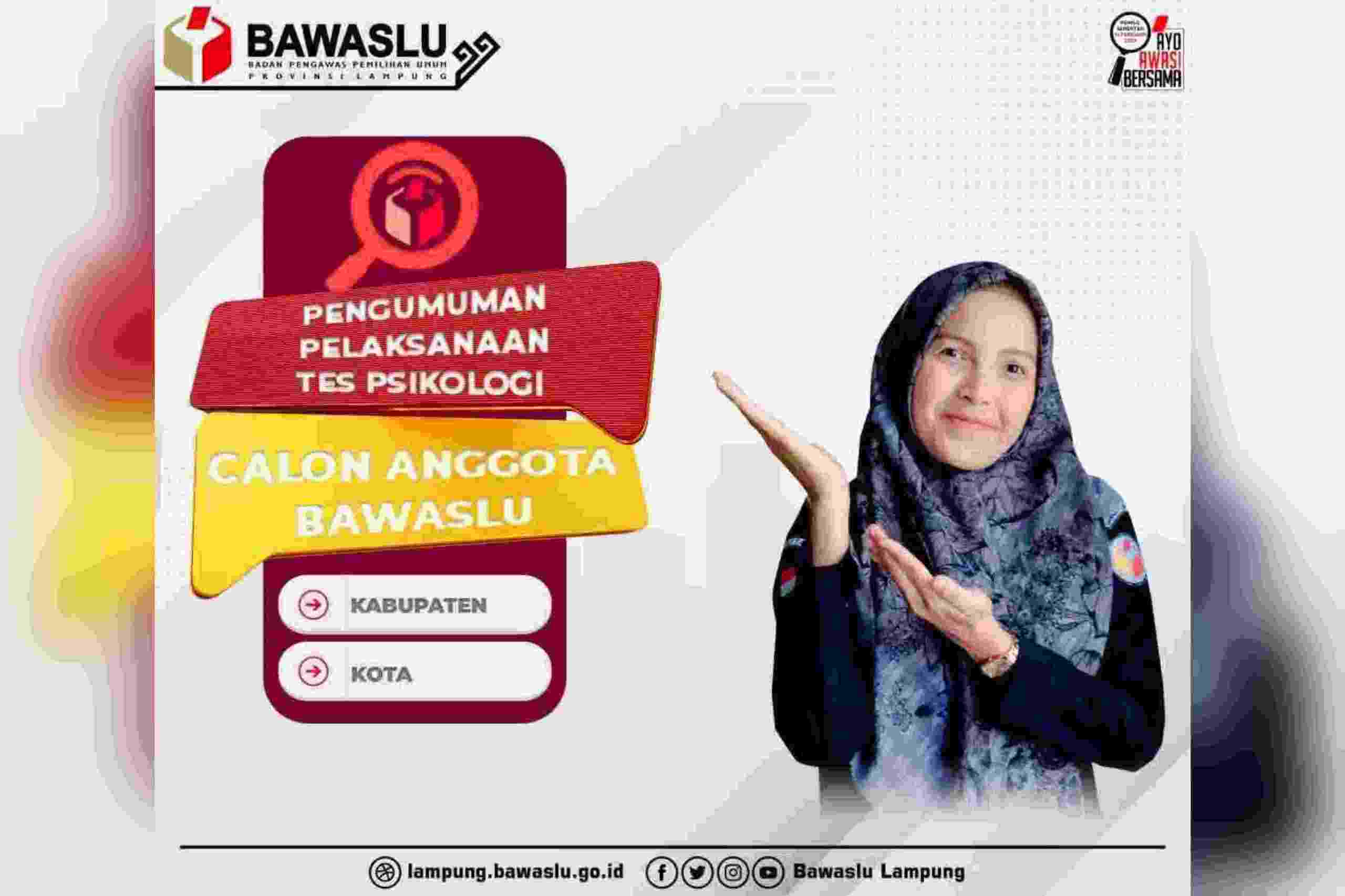 Seleksi CAT Psikologi Bawaslu Dibawah Koordinasi Polda Polda Seleksi CAT Psikologi Bawaslu Dibawah Koordinasi Polda Polda