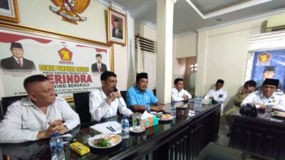 DPW Partai Gelora Silahturahmi ke DPD Gerindra Dukung Prabowo Subianto Jadi Capres 2024 DPW Partai Gelora Silahturahmi ke DPD Gerindra Dukung Prabowo Subianto Jadi Capres 2024