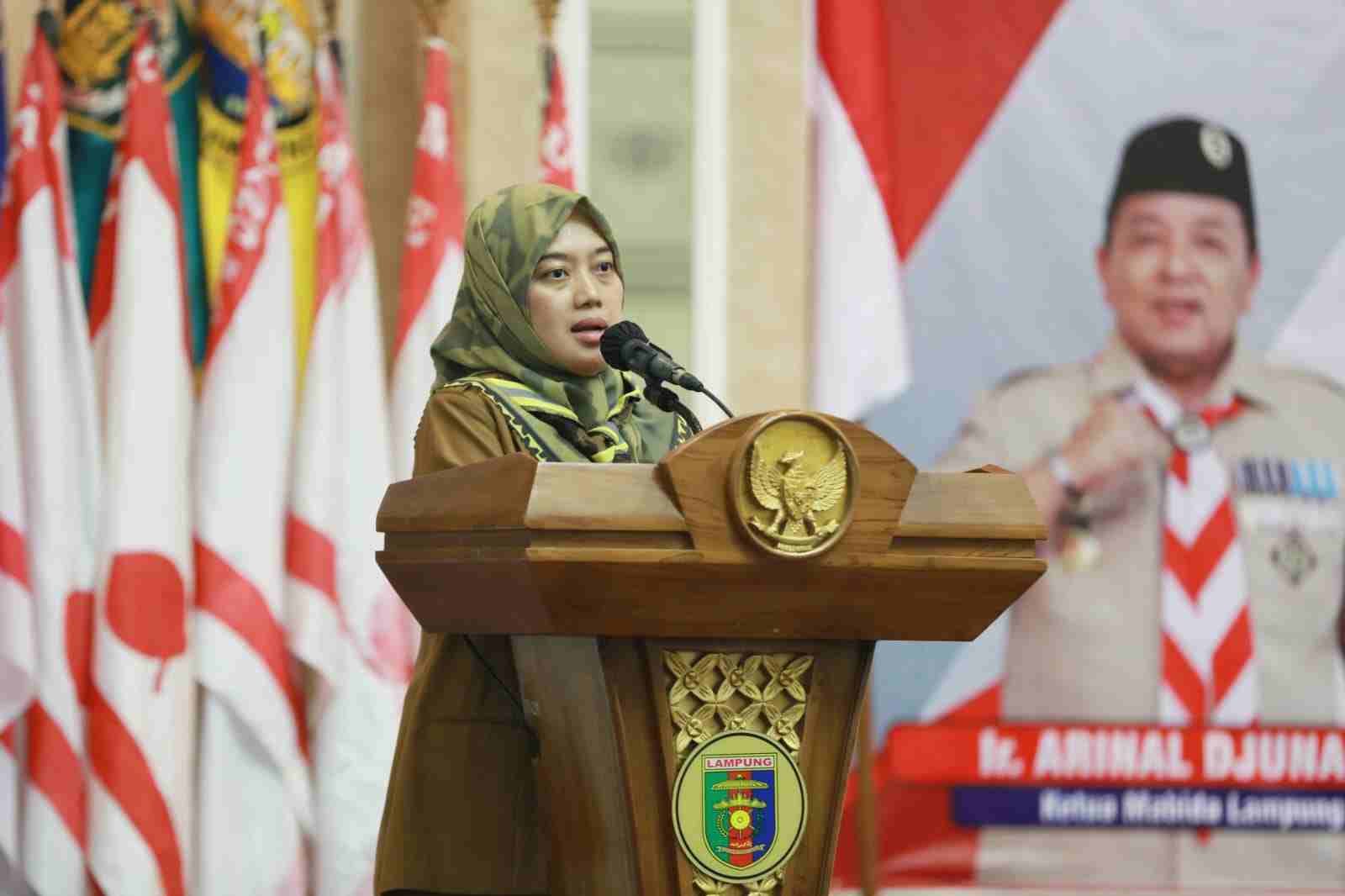 Wagub Chusnunia Buka Workshop Bela Negara dan Bahaya Radikalisme Kwarda Pramuka Wagub Chusnunia Buka Workshop Bela Negara dan Bahaya Radikalisme Kwarda Pramuka