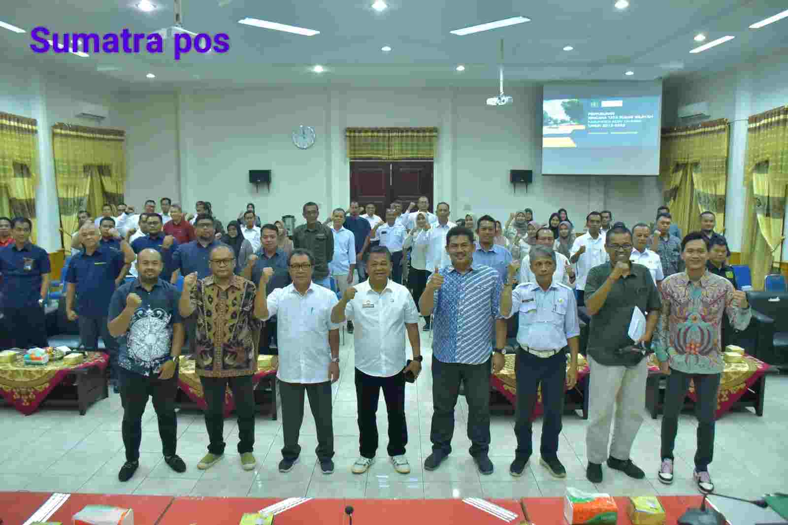 Pembukaan KP dalam Rangka Revisi Penyusunan Dokumen RT RW Kabupaten Aceh Tamiang Pembukaan KP dalam Rangka Revisi Penyusunan Dokumen RT RW Kabupaten Aceh Tamiang