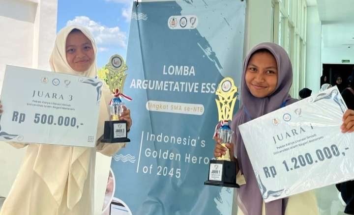 Dua Prestasi Diraih Siswi MAN Lobar, Ajang Pekan Karya Literasi Ilmiah di UIN Mataram Dua Prestasi Diraih Siswi MAN Lobar, Ajang Pekan Karya Literasi Ilmiah di UIN Mataram