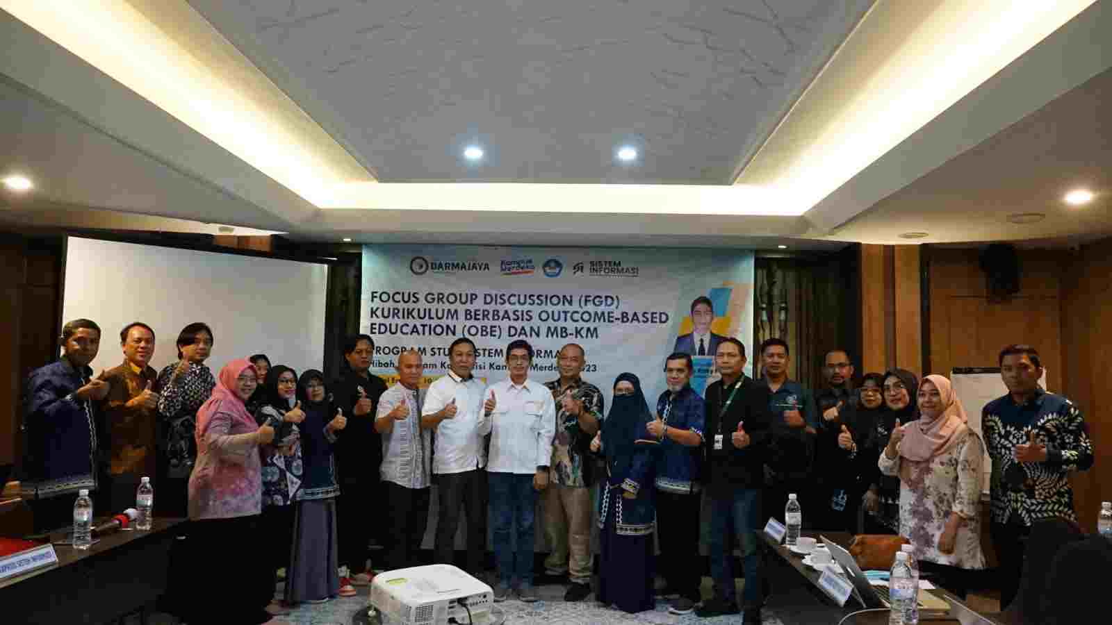 Prodi Sistem Informasi IIB Darmajaya Gelar FGD Kurikulum Berbasis OBE dan MBKM Prodi Sistem Informasi IIB Darmajaya Gelar FGD Kurikulum Berbasis OBE dan MBKM