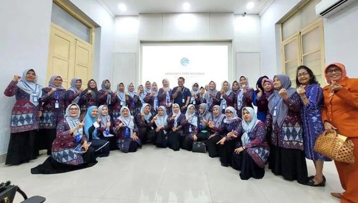 Mengetahui Sejarah Pers, IKWI Lampung Kunjungi Monumen Pers Mengetahui Sejarah Pers, IKWI Lampung Kunjungi Monumen Pers