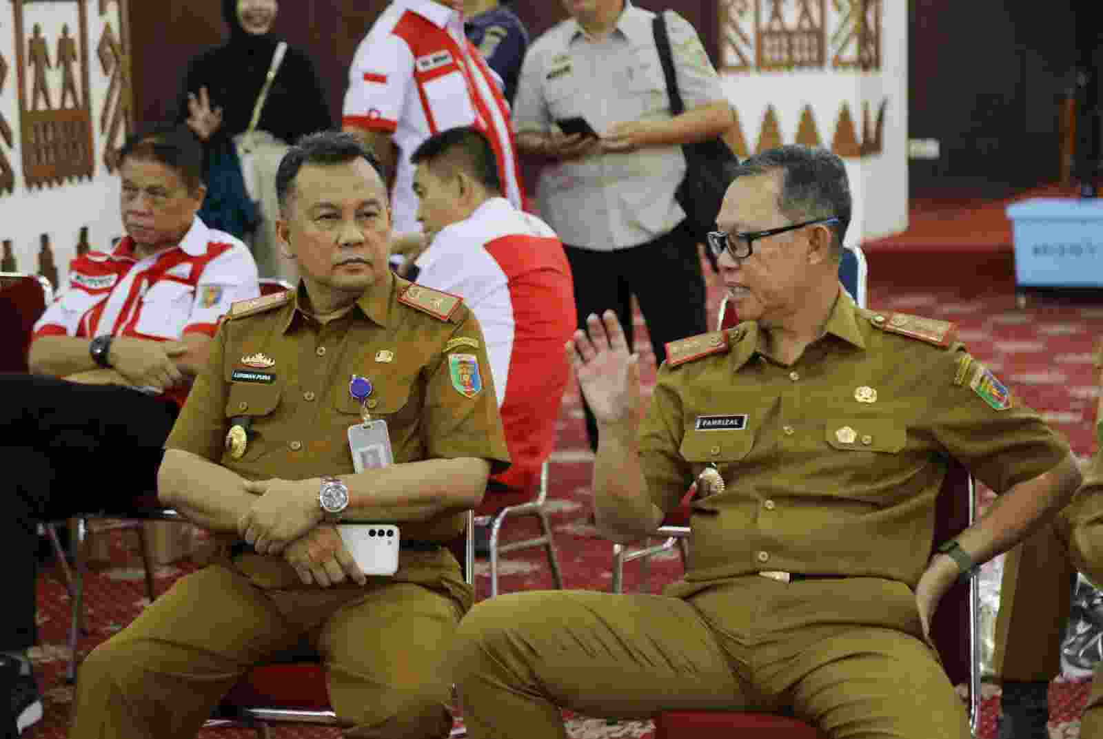 Menyambut HUT RI ke-78, Pemprov Lampung dan PMI Gelar Kegiatan Siger Donor Darah Menyambut HUT RI ke-78, Pemprov Lampung dan PMI Gelar Kegiatan Siger Donor Darah