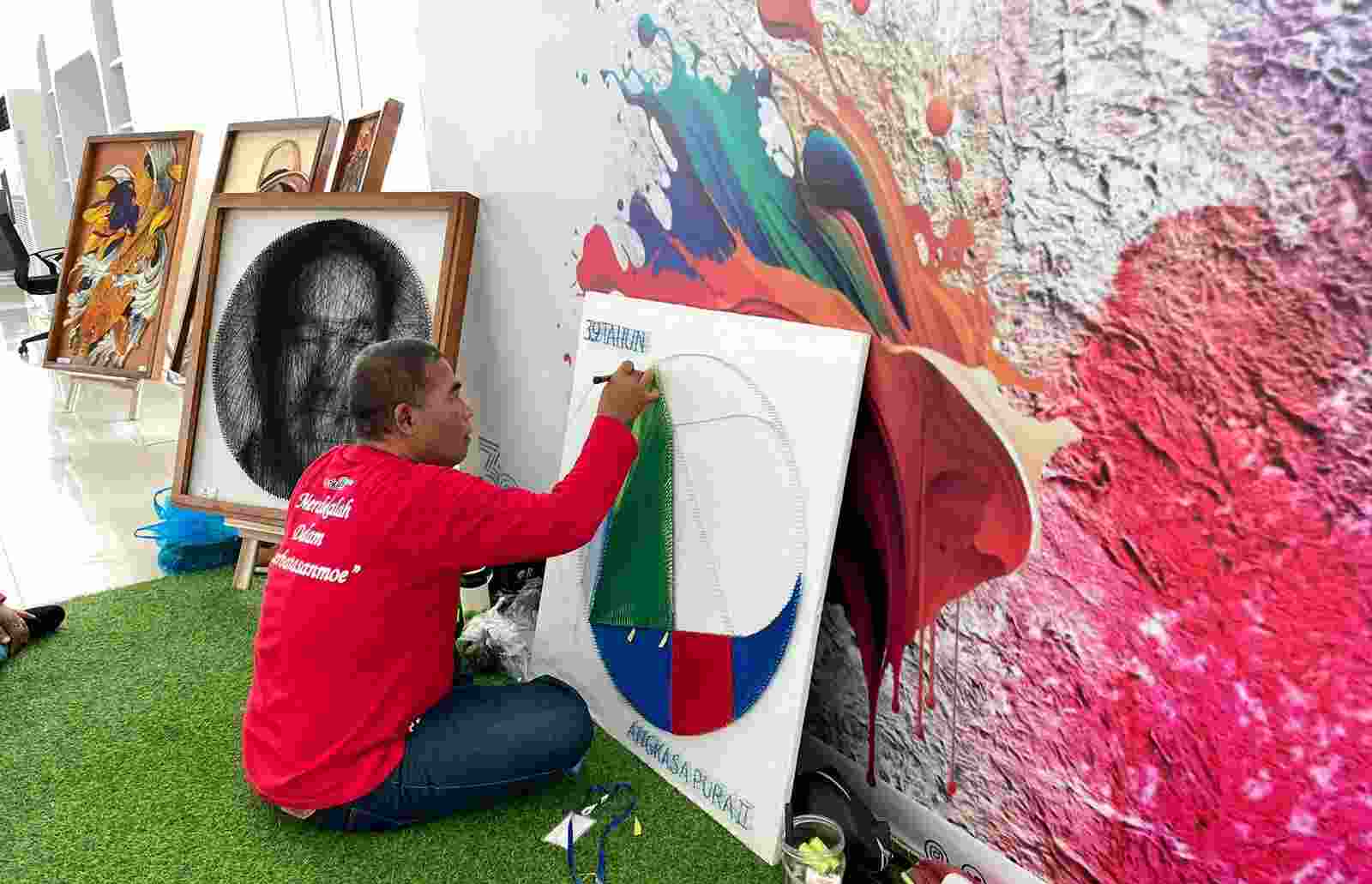 Bandara Radin Inten II dan Disparekraf Lampung Taja Pameran Seni Bandara Radin Inten II dan Disparekraf Lampung Taja Pameran Seni