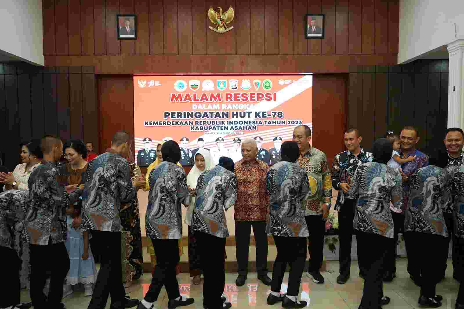 Peringati HUT RI ke-78, Pemkab Asahan Gelar Malam Resepsi Peringati HUT RI ke-78, Pemkab Asahan Gelar Malam Resepsi