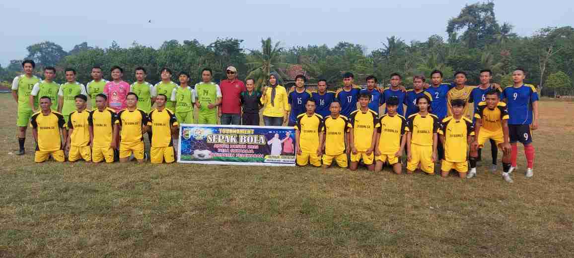 Wakil Ketua Komisi II DPRD Pesawaran Hadiri Pembukaan Turnamen Sepak Bola Sukajara Cup Wakil Ketua Komisi II DPRD Pesawaran Hadiri Pembukaan Turnamen Sepak Bola Sukajara Cup