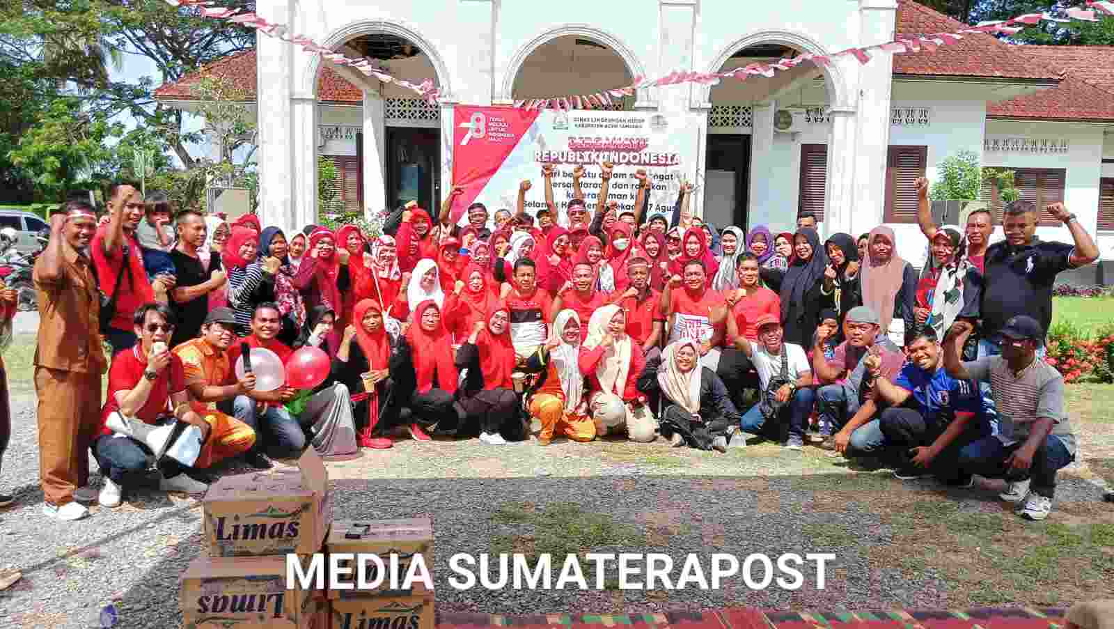 Dinas Lingkungan Hidup Aceh Tamiang Melaksanakan Berbagai Perlombaan HUT RI ke-78 Dinas Lingkungan Hidup Aceh Tamiang Melaksanakan Berbagai Perlombaan HUT RI ke-78