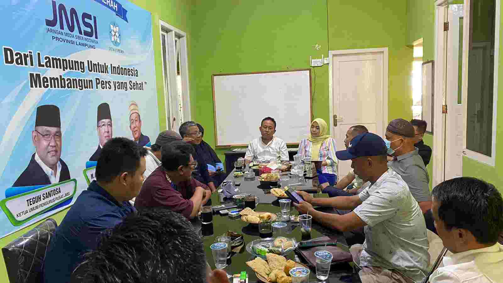 Gelar Rakor, Ketua JMSI Lampung Ingatkan Komitmen Anggota dan Pentingnya UKW Gelar Rakor, Ketua JMSI Lampung Ingatkan Komitmen Anggota dan Pentingnya UKW