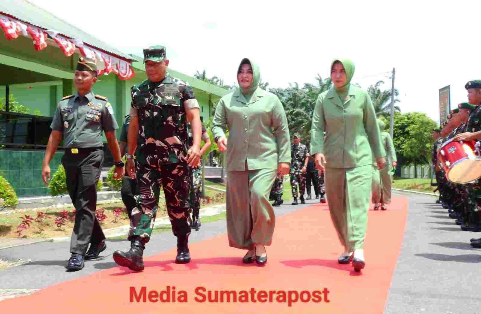 Danrem 011/Lilawangsa Kolonel kav Kapti Hertantyawan Kunjungi Kodim 0117/Atam Danrem 011/Lilawangsa Kolonel kav Kapti Hertantyawan Kunjungi Kodim 0117/Atam