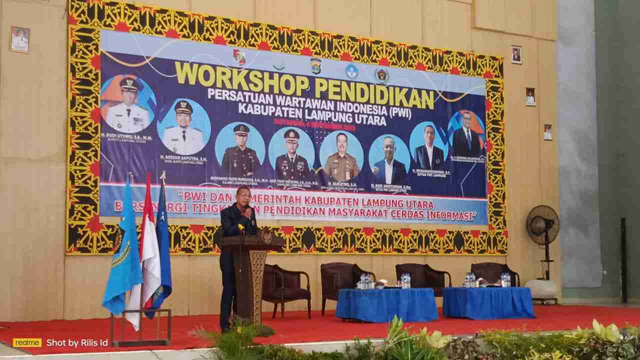 PWI Lampung Utara Menggelar Workshop Pendidikan PWI Lampung Utara Menggelar Workshop Pendidikan