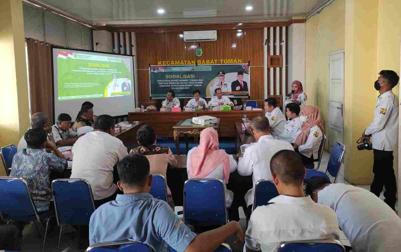 Pemkab Muba Gelar Sosialisasi Perbub Nomor 7 Tahun 2023 Tentang RDTR Pemkab Muba Gelar Sosialisasi Perbub Nomor 7 Tahun 2023 Tentang RDTR