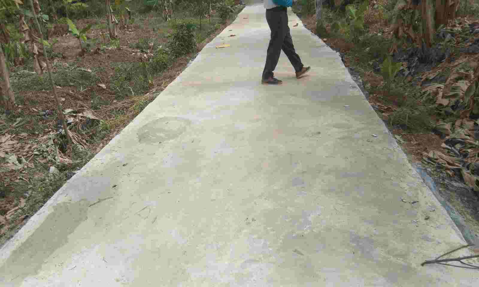 Terkait Pemberitaan Pembangunan Jalan Setapak, Kades Mengakui Kesalahannya Terkait Pemberitaan Pembangunan Jalan Setapak, Kades Mengakui Kesalahannya