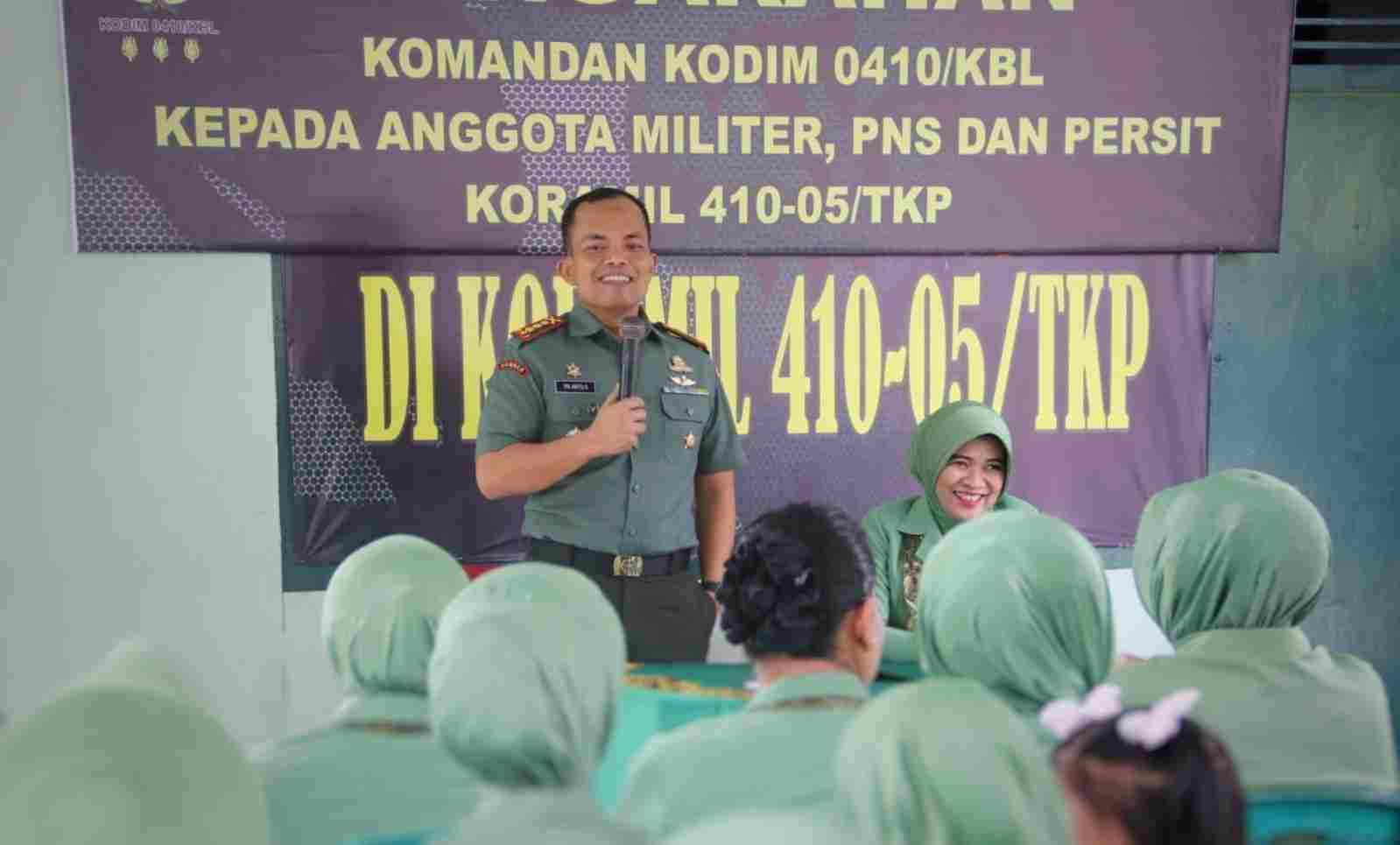 Dandim Tegaskan Prajurit Bersikap Netral dan Tidak Terlibat Politik Praktis Dandim Tegaskan Prajurit Bersikap Netral dan Tidak Terlibat Politik Praktis