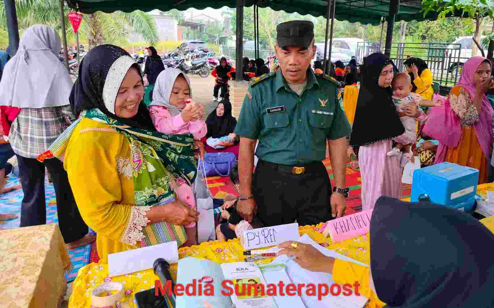 Peltu Sarbaini Hadiri Pelayanan Posyandu Prima Wilayah UPTD Puskesmas Rantau Peltu Sarbaini Hadiri Pelayanan Posyandu Prima Wilayah UPTD Puskesmas Rantau