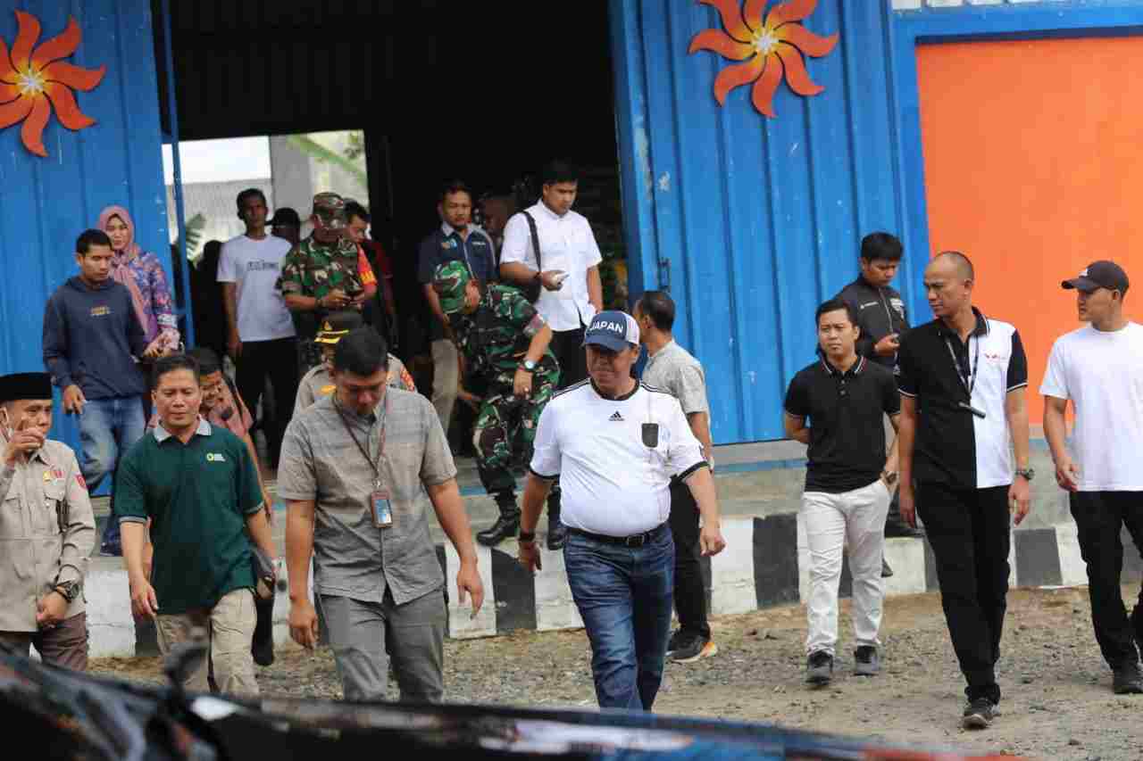 Pj. Bupati Lambar Bersama Kapolres Melakukan Pemantauan Ketersediaan Stok dan Harga Beras Pj. Bupati Lambar Bersama Kapolres Melakukan Pemantauan Ketersediaan Stok dan Harga Beras