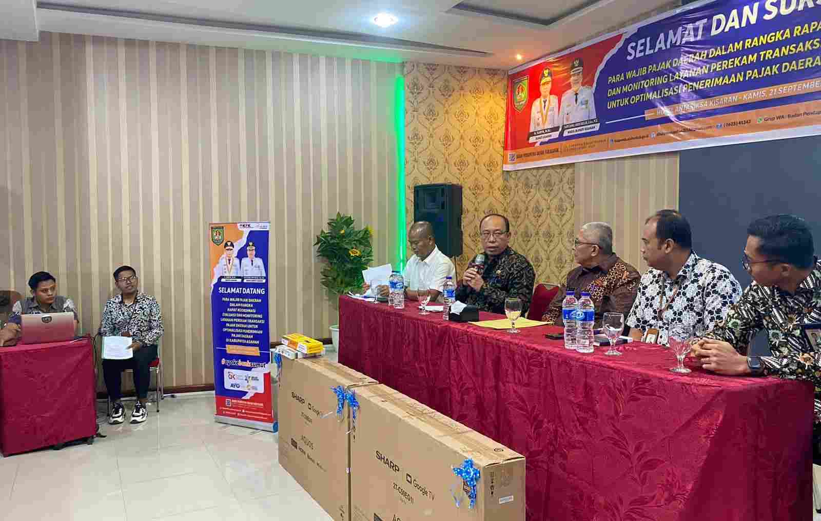 Pemkab Asahan Gelar Rakornas Evaluasi dan Monitoring Layanan Perekam Transaksi Pajak Daerah Pemkab Asahan Gelar Rakornas Evaluasi dan Monitoring Layanan Perekam Transaksi Pajak Daerah